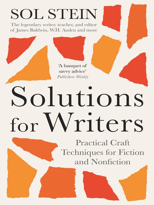 Title details for Solutions for Writers by Sol Stein - Available